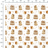 Tissu - Animaux mignons sur coussins