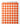 Tissu - Carreaux orange et blanc