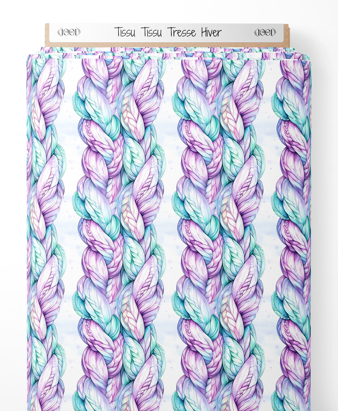 Tissu - Tissu Tresse Hiver