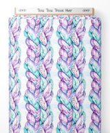 Tissu - Tissu Tresse Hiver