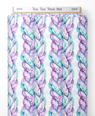 Tissu - Tissu Tresse Hiver