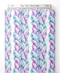 Tissu - Tissu Tresse Hiver