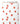 Tissu - Fraises joyeuses sur blanc