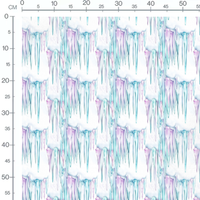 Tissu - Tissu Glacons Hiver