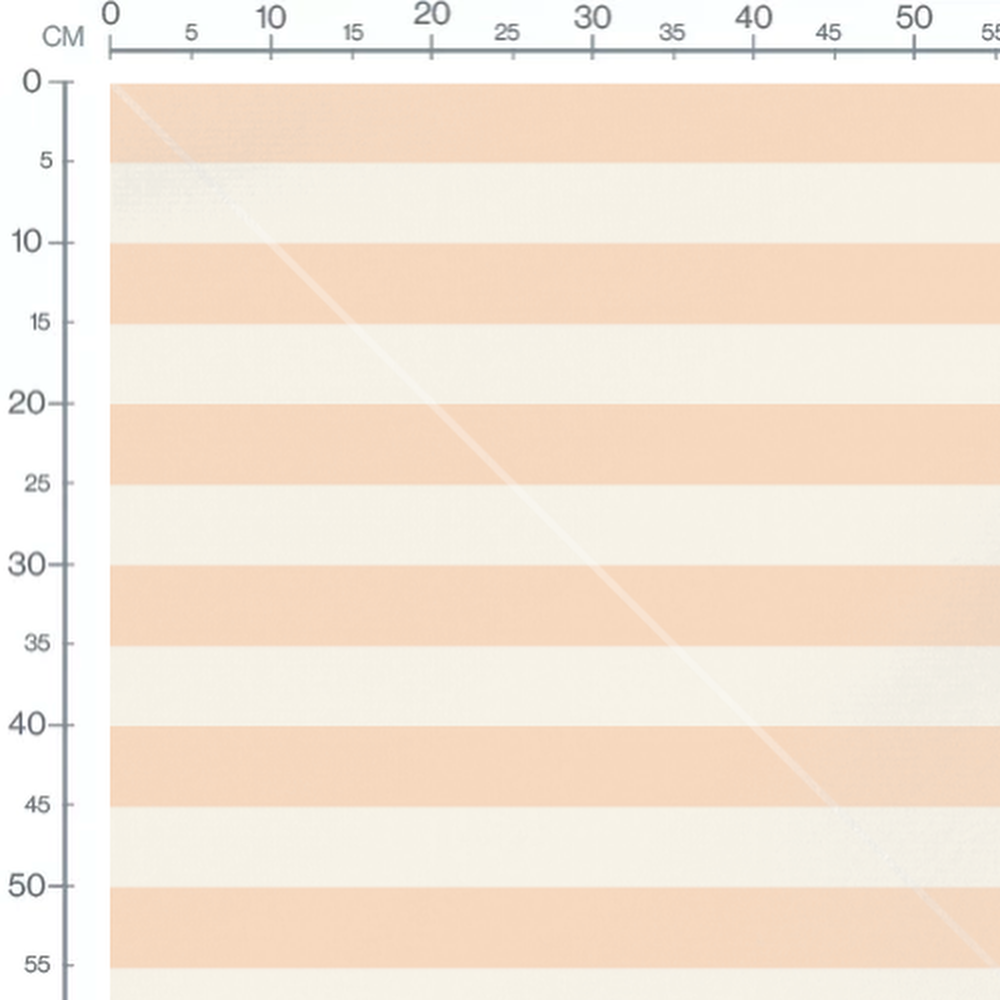 Tissu - Rayures larges beige et crème