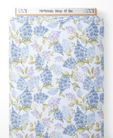 Tissu - Hortensias bleus et lilas