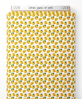 Tissu - Citrons jaunes et verts