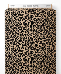 Tissu - leopard marron