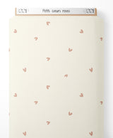 Tissu - Petits cœurs roses