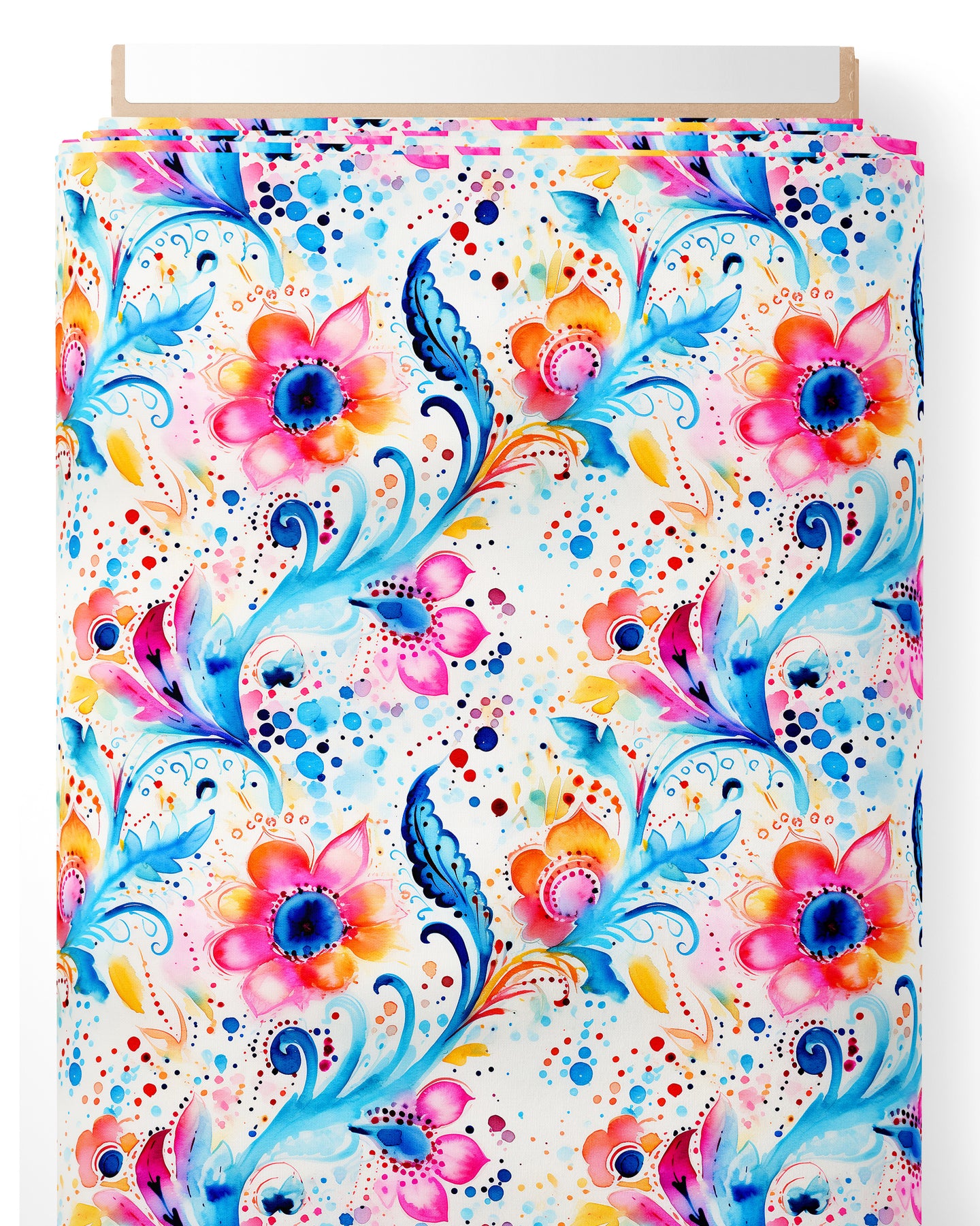 Tissu -  Fleur paisley 3