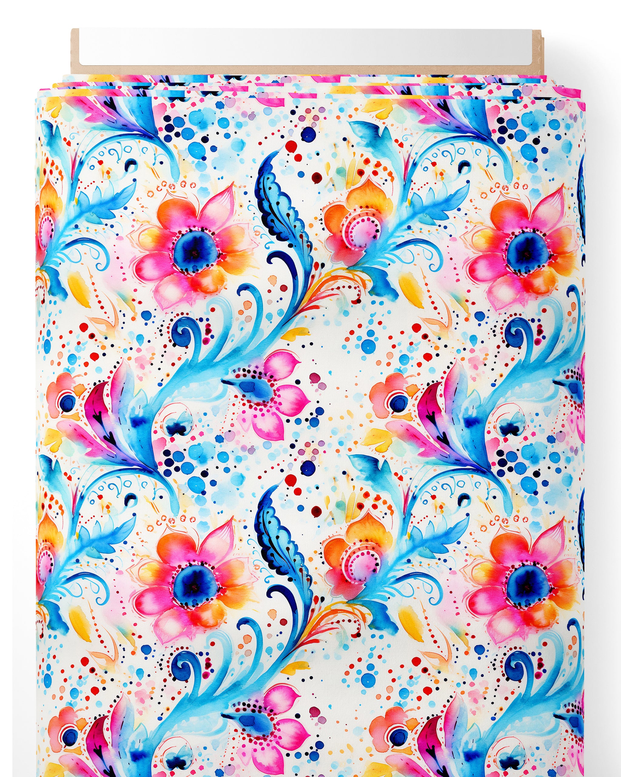 Tissu -  Fleur paisley 3