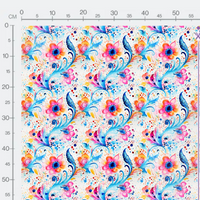 Tissu -  Fleur paisley 3