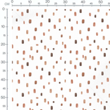 Tissu - Motifs géométriques beige 2