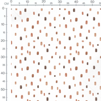 Tissu - Motifs géométriques beige 2