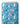 Tissu - Perroquets et feuilles bleues