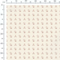 Tissu - Casques et épées médiévaux