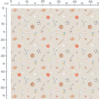 Tissu - Équipements sportifs beige