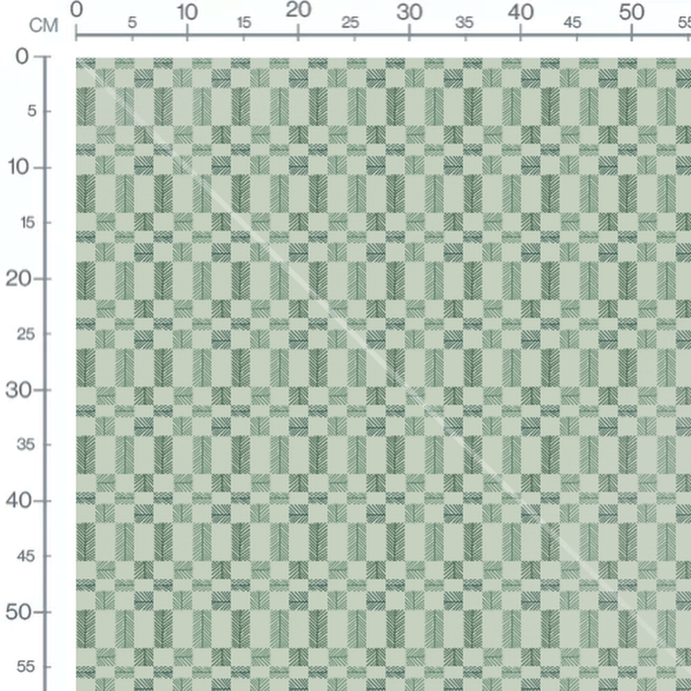 Tissu - Oiseaux et feuillages gris