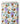 Tissu - Papillons orange et abeilles bleues
