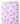 Tissu - Fraises sur fond violet clair