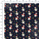 Tissu - Roses et fleurs blanches claires
