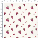 Tissu - Motif losanges gris et blanc