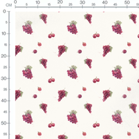 Tissu - Motif losanges gris et blanc