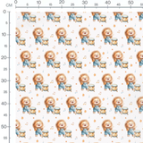 Tissu - Hérissons et tambours joyeux