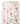 Tissu - Lapins roses et fleurs blanches 3
