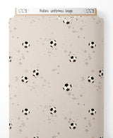 Tissu - Ballons uniformes beige