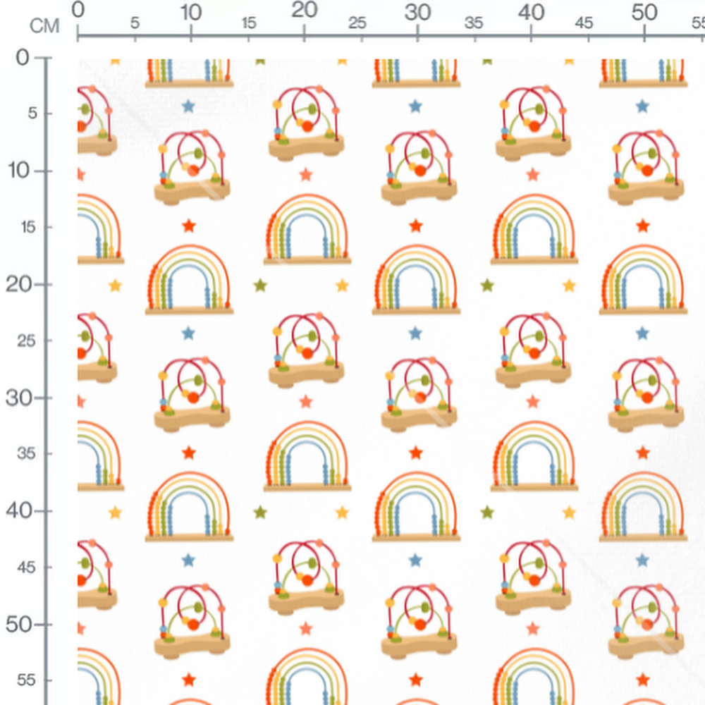 Tissu - Jeux éducatifs colorés