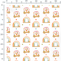 Tissu - Jeux éducatifs colorés