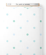Tissu - Pois pastel en harmonie