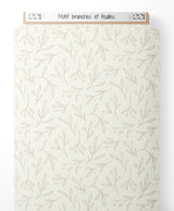 Tissu - Motif branches et feuilles