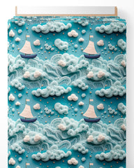 Tissu - 3D Bateaux 2
