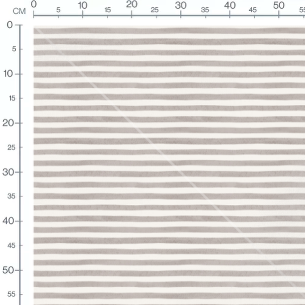 Tissu - Rayures grises irrégulières