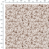 Tissu - Fleurs beige sur fond clair 2
