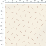 Tissu - Formes géométriques marron