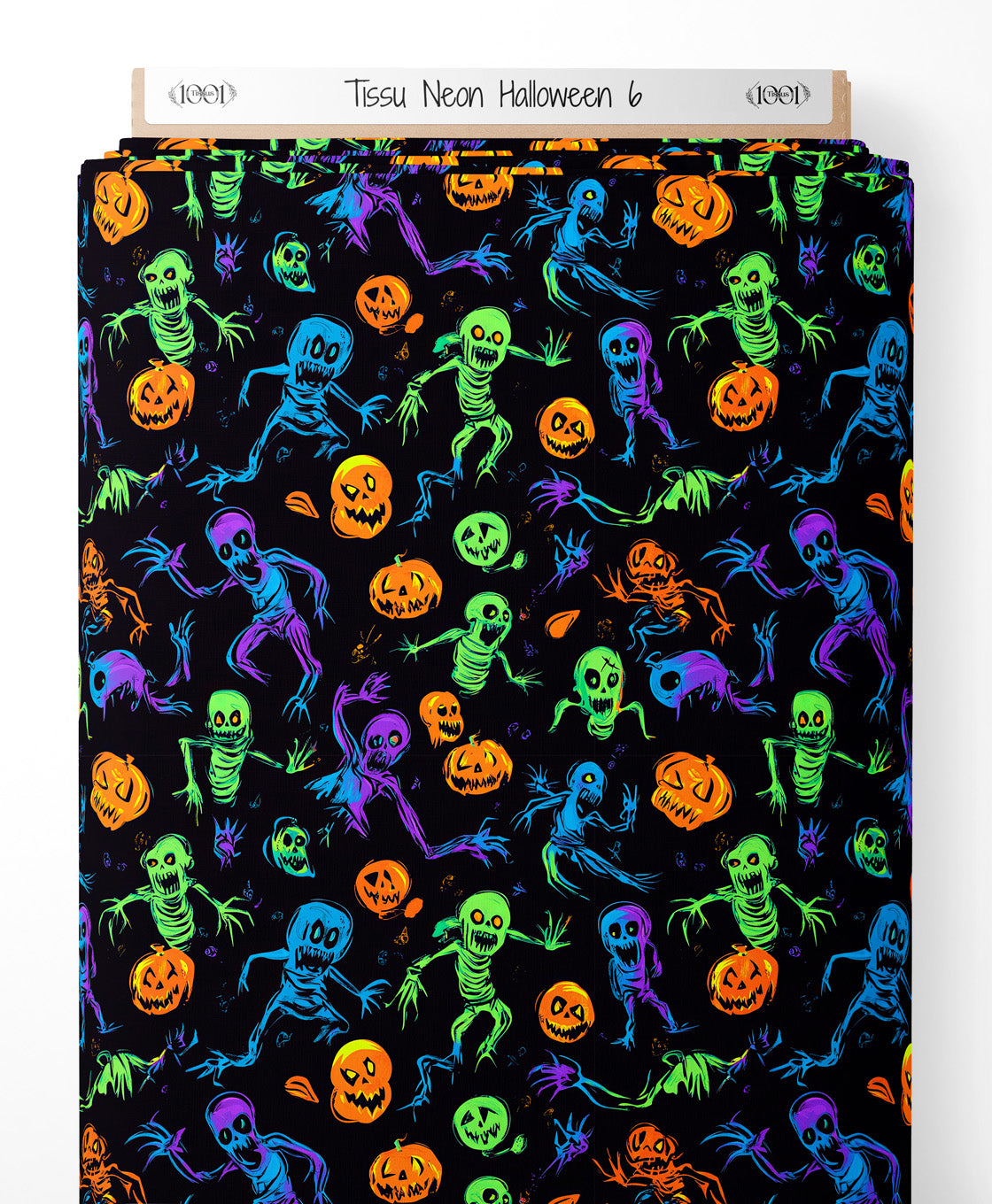 Tissu - Neon Halloween 6