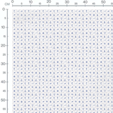 Tissu - Icônes hollandaises bleues