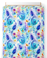 Tissu -  Fleur paisley 4