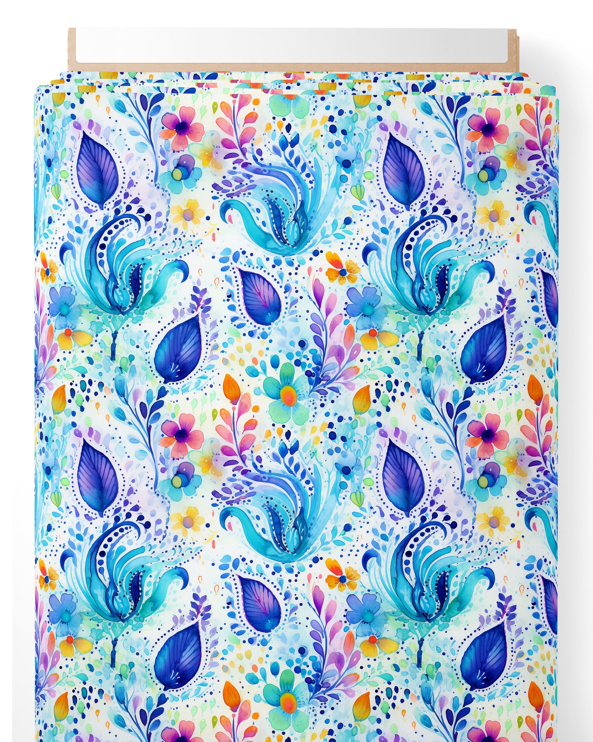 Tissu -  Fleur paisley 4