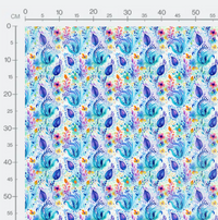 Tissu -  Fleur paisley 4