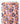 Tissu - Motifs colorés sur fond rose