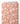 Tissu - Feuilles courbes orange et blanc