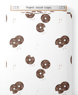 Tissu - Beignets chocolat croqués