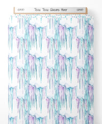 Tissu - Tissu Glacons Hiver