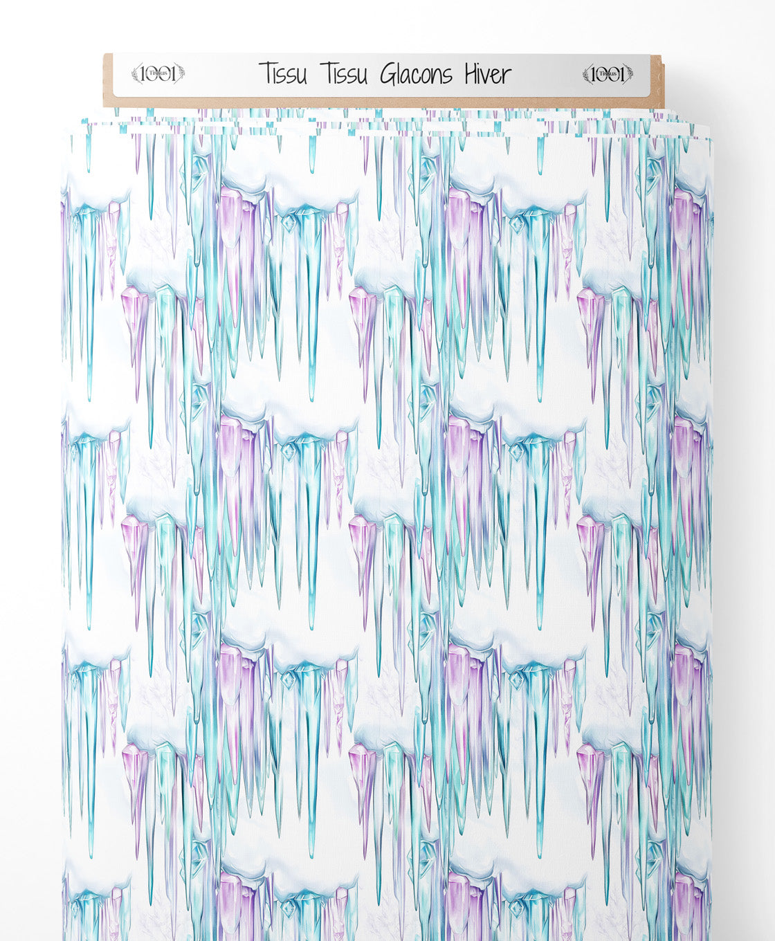 Tissu - Tissu Glacons Hiver