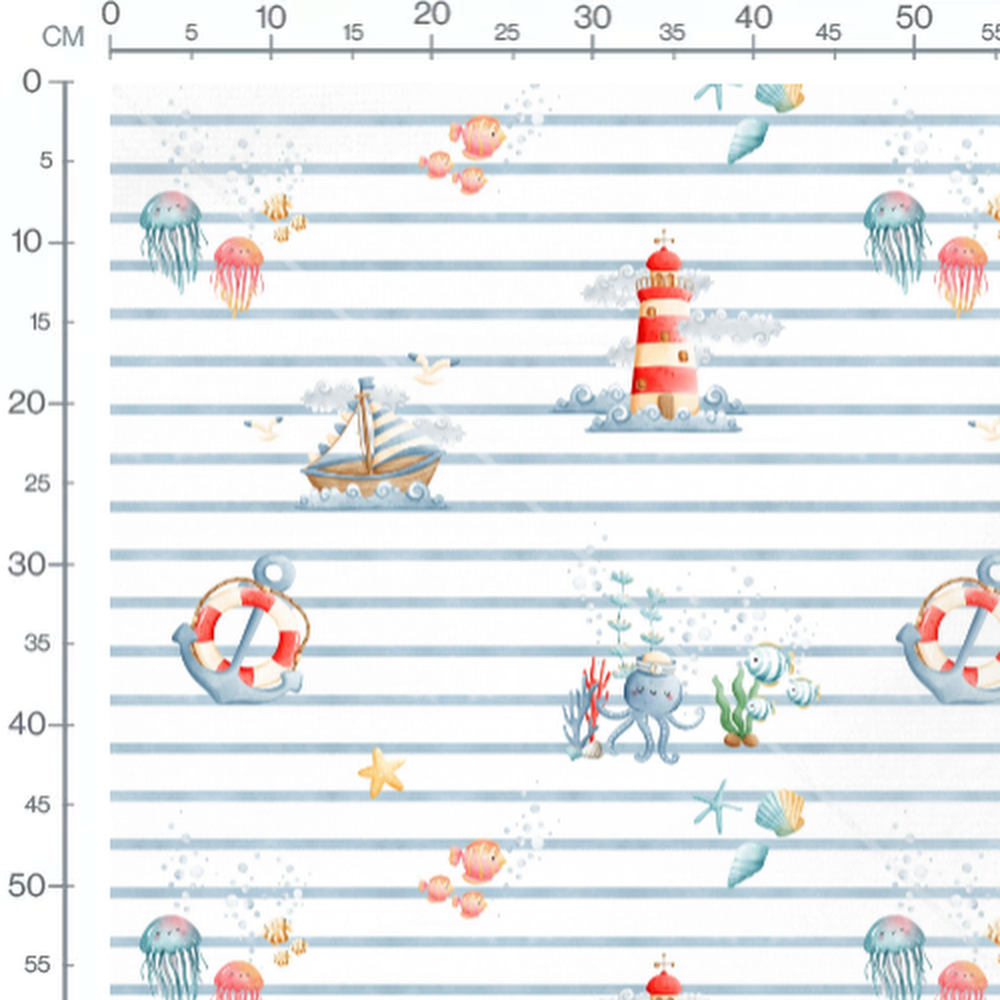 Tissu - Oursons en hiver