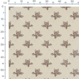 Tissu - Chauves-souris marron grises